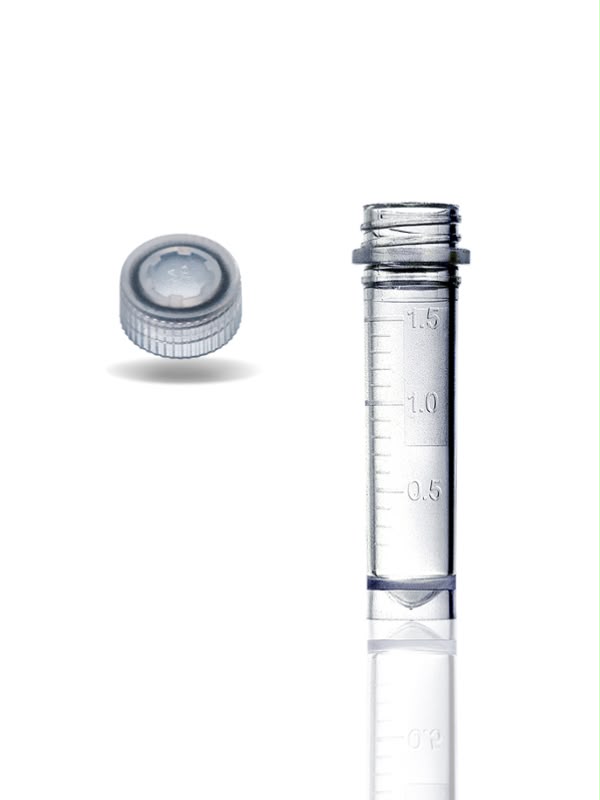 Criovial de polipropileno de 2.0 ml