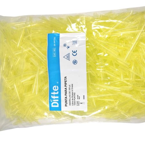 Tecnomedpcr (9) Puntas amarillas de 200 μL